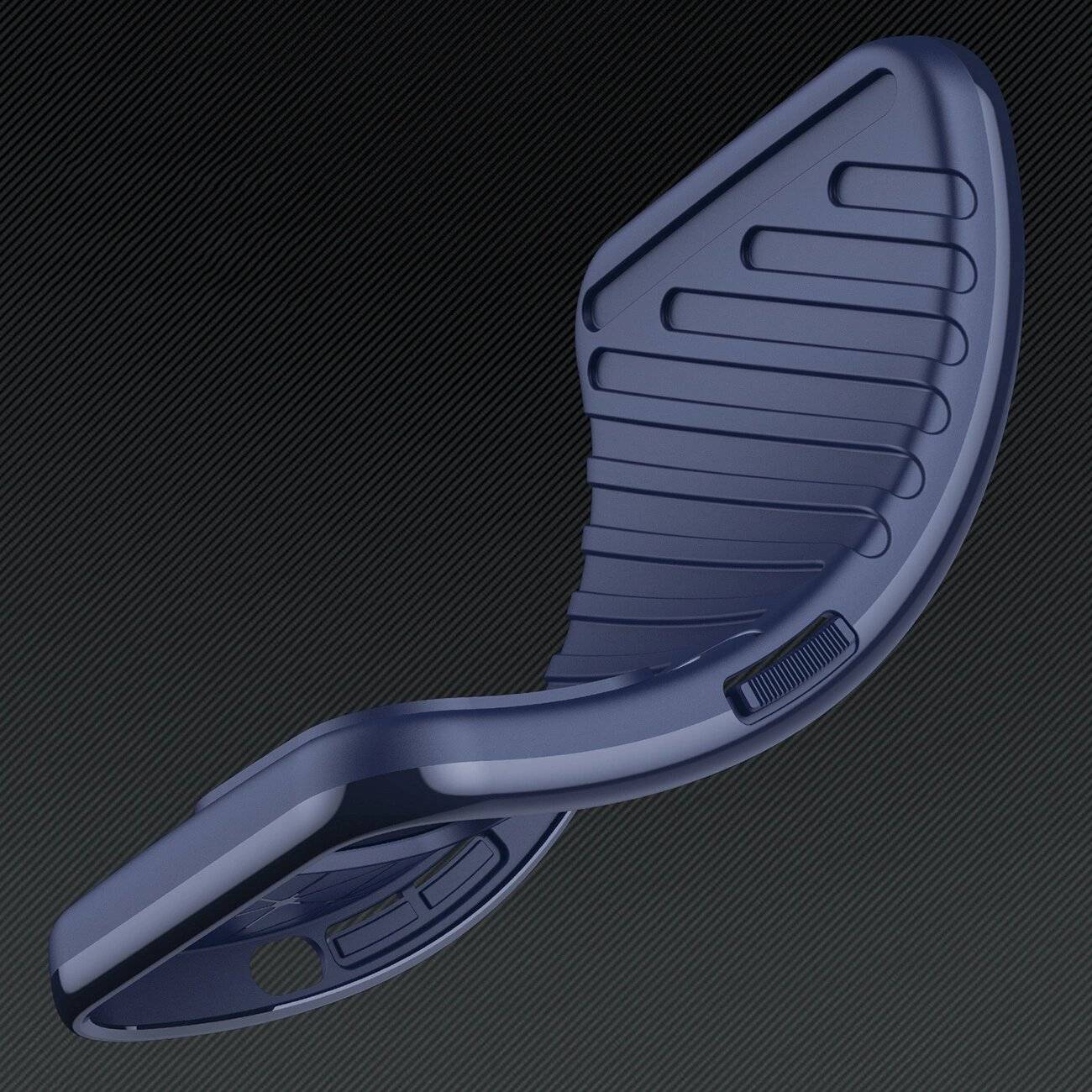 Thunder Case Silikonhülle iPhone 16 Pro Max – blau