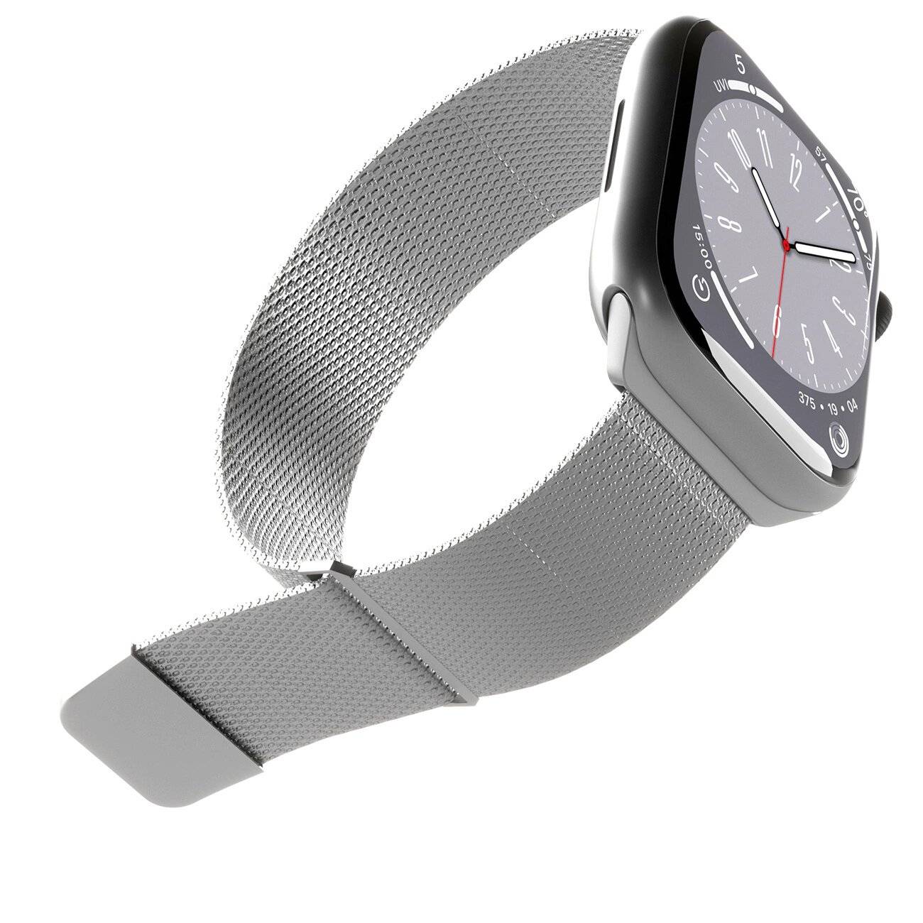 Puro Milanese Edelstahlarmband Apple Watch 42/44/45/49 mm – Silber