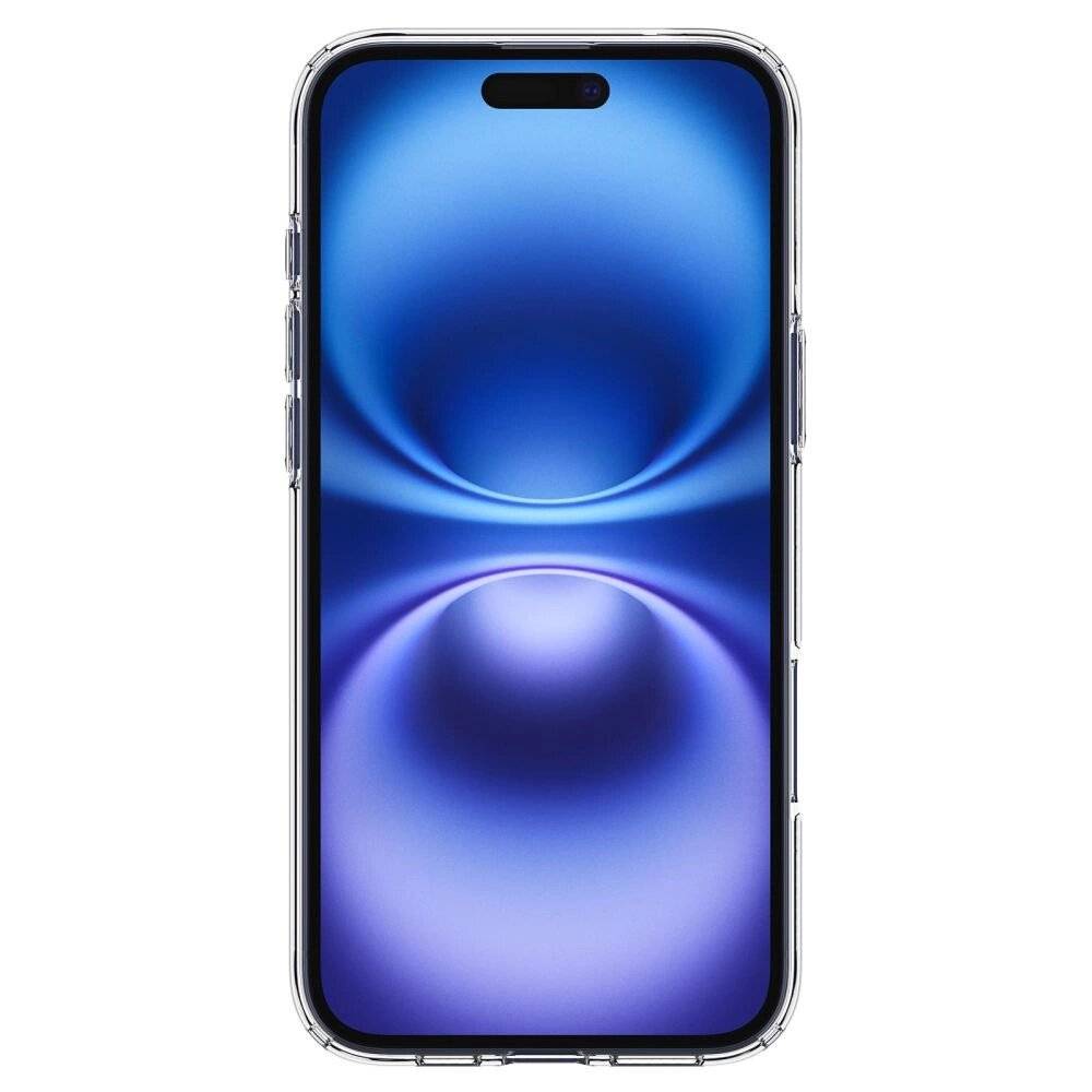 Spigen Liquid Crystal Mag Hülle MagSafe iPhone 16 – transparent