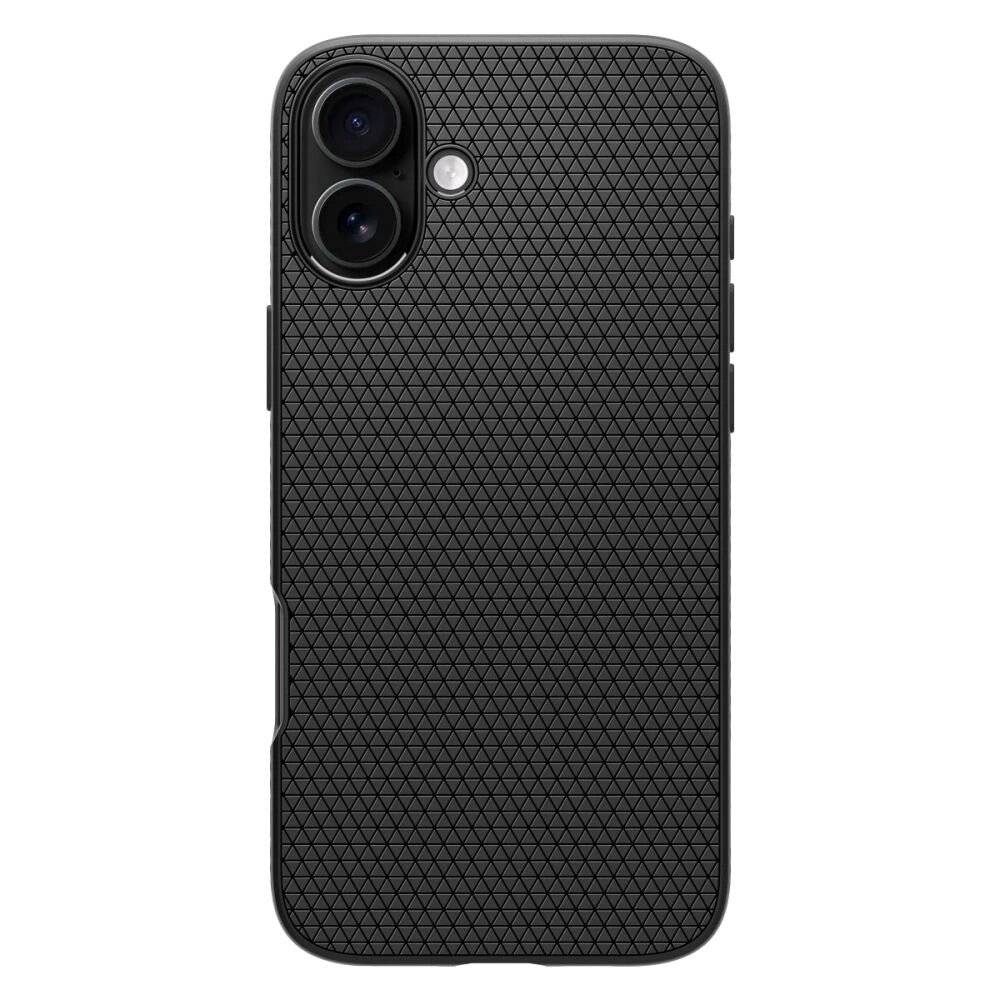 Spigen Liquid Air Hülle iPhone 16 – Schwarz