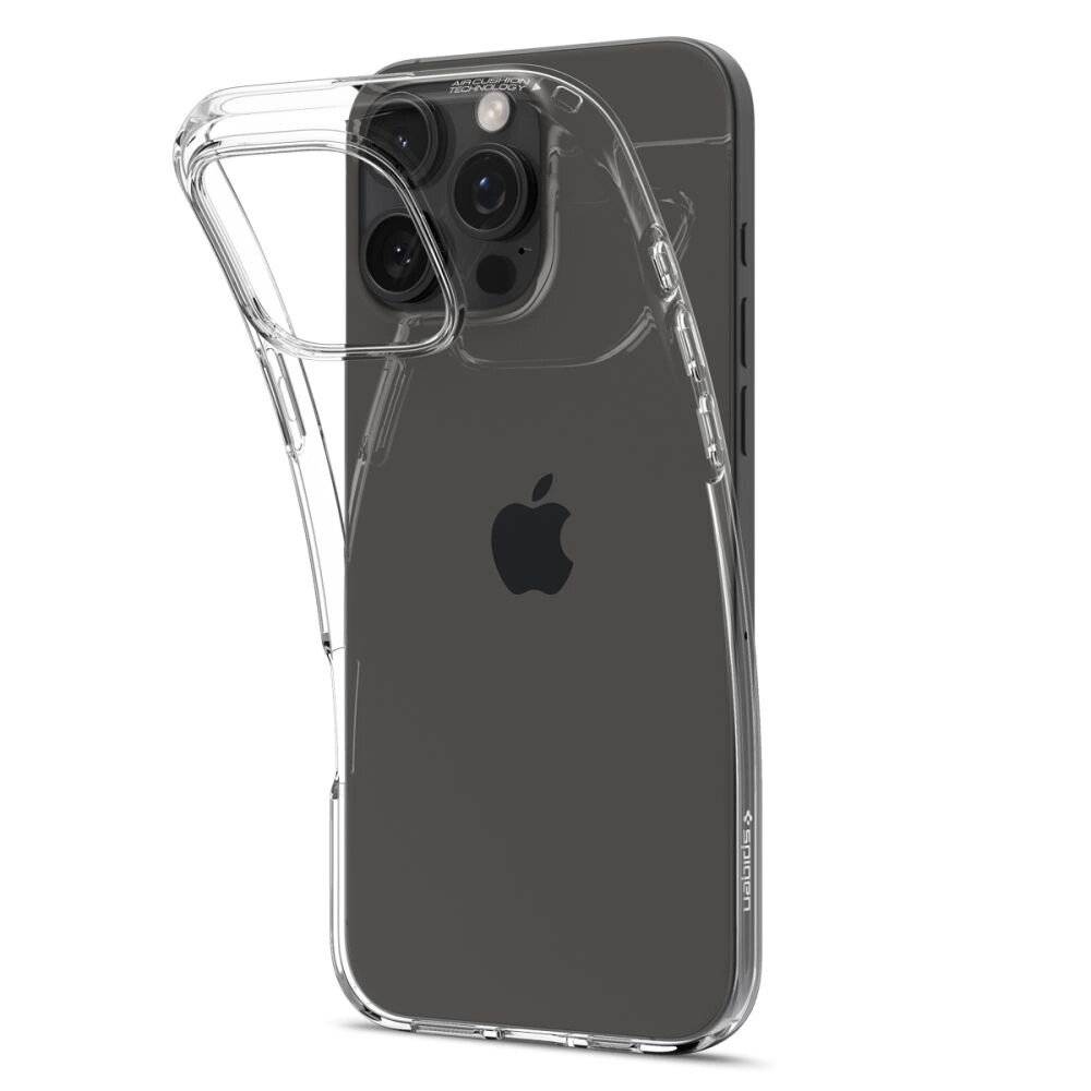 Spigen Liquid Crystal Hülle iPhone 16 Pro – transparent