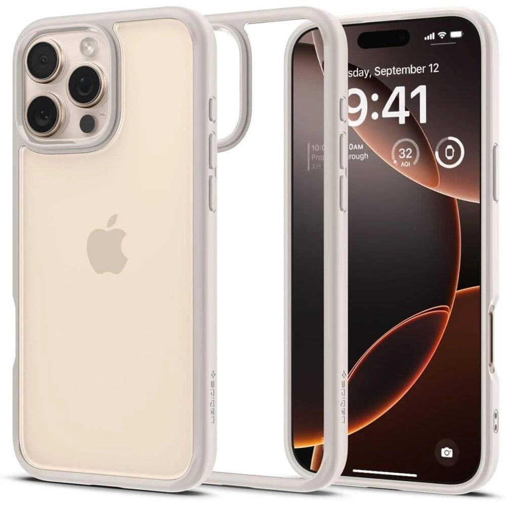 Spigen Ultra Hybrid-Hülle iPhone 16 Pro Max – Titan