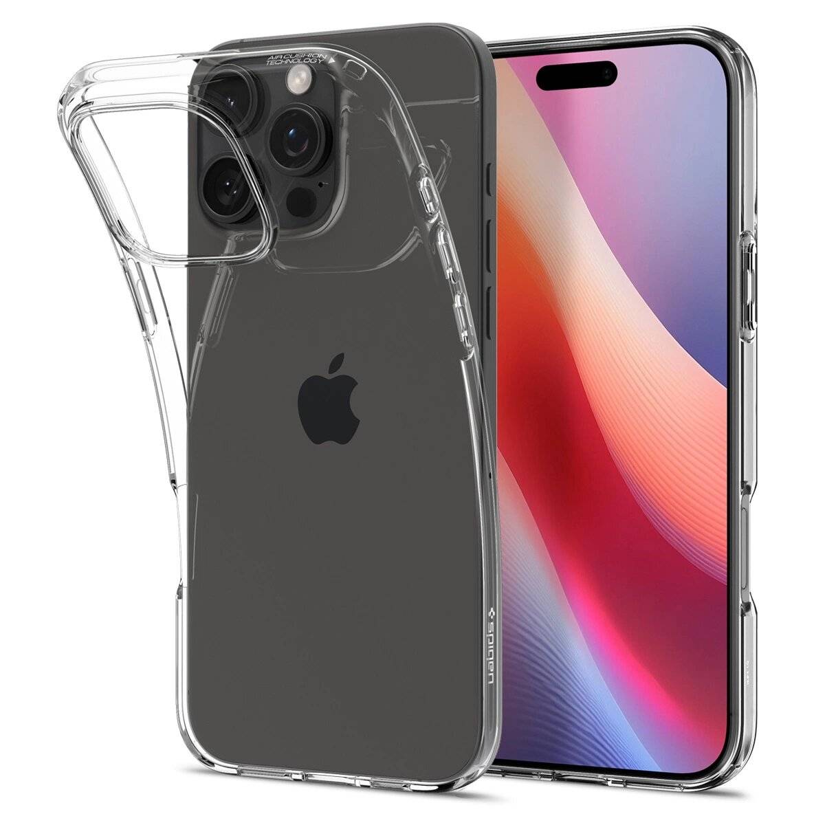 Spigen Liquid Crystal Hülle iPhone 16 Pro Max – transparent
