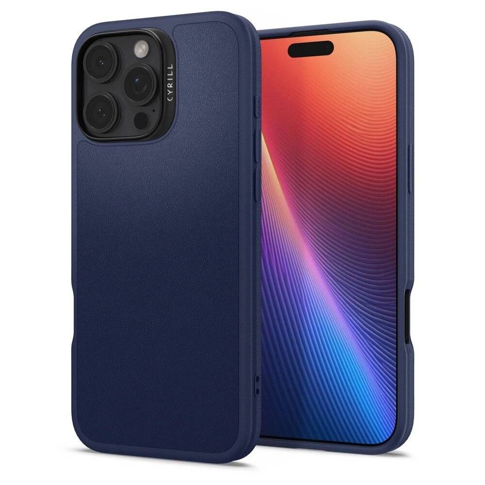 Spigen Cyrill Kajuk Mag iPhone 16 Pro Hülle - Blau