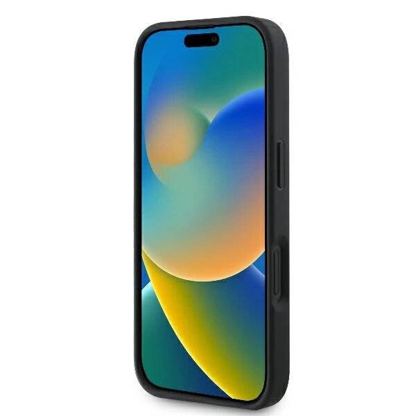 Guess 4G Big Logo Hülle iPhone 16 – Schwarz