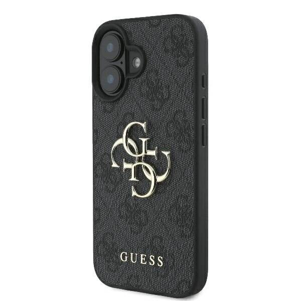 Guess 4G Big Logo Hülle iPhone 16 – Schwarz