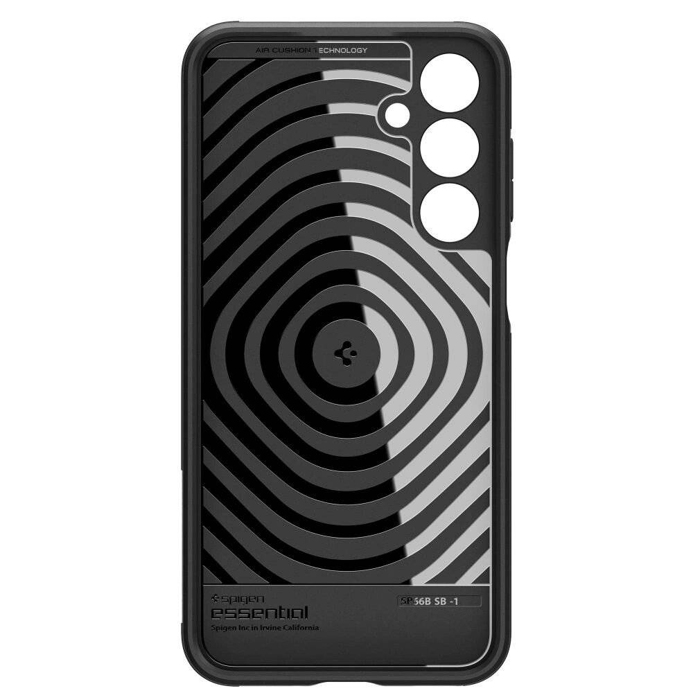 Spigen Essential SandBlast Hülle Samsung Galaxy M35 5G - Schwarz