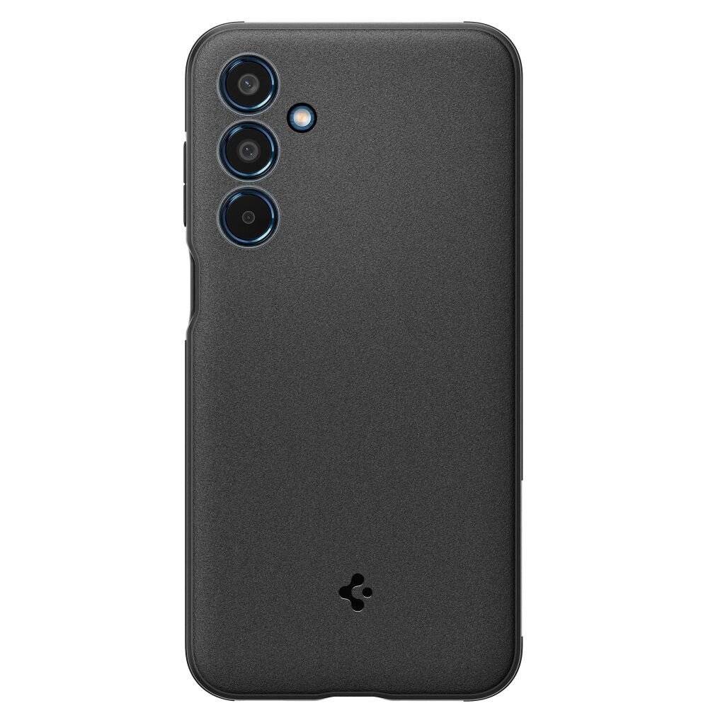 Spigen Essential SandBlast Hülle Samsung Galaxy M35 5G - Schwarz