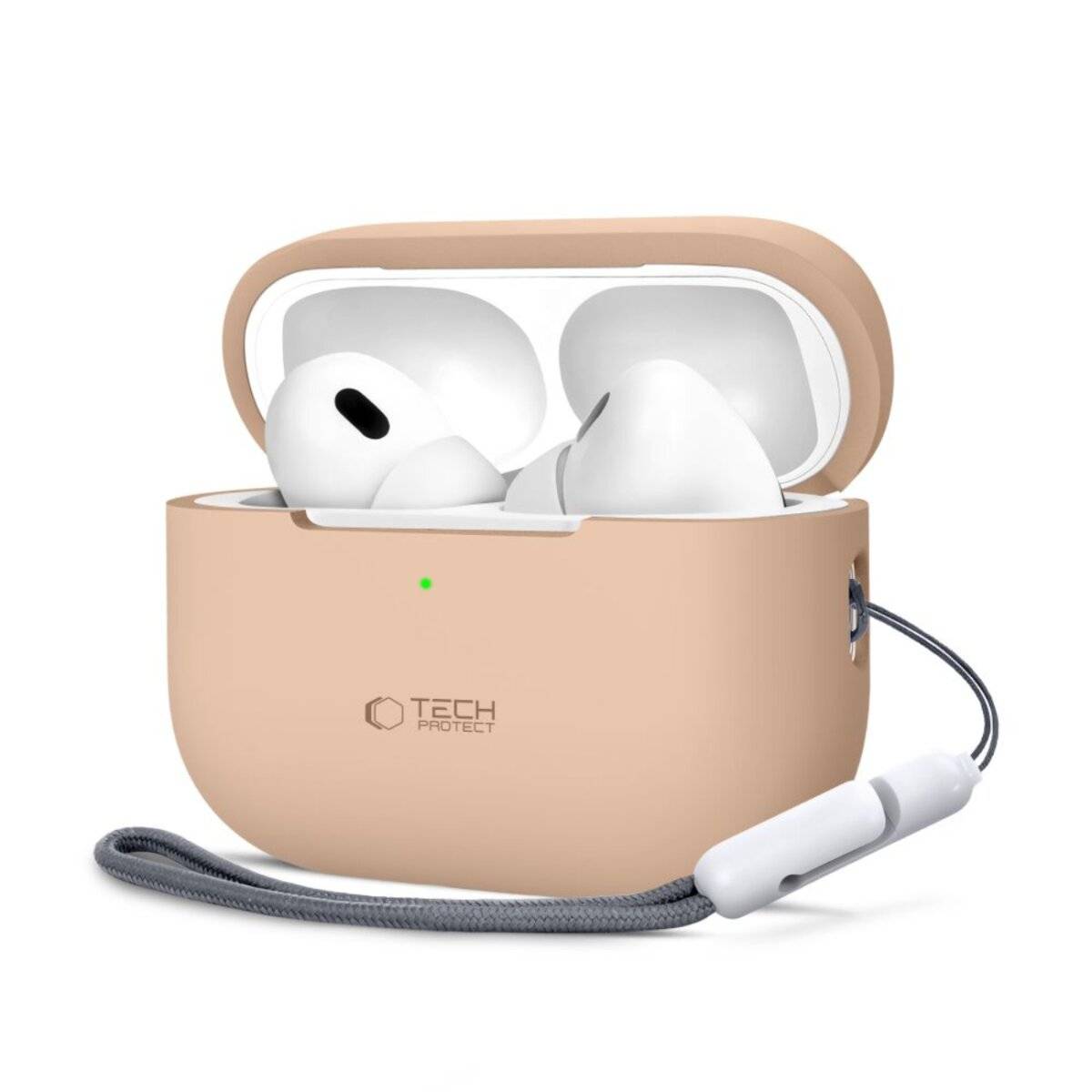 Tech-Protect Silikonhülle Apple AirPods Pro 1 / 2 – Beige