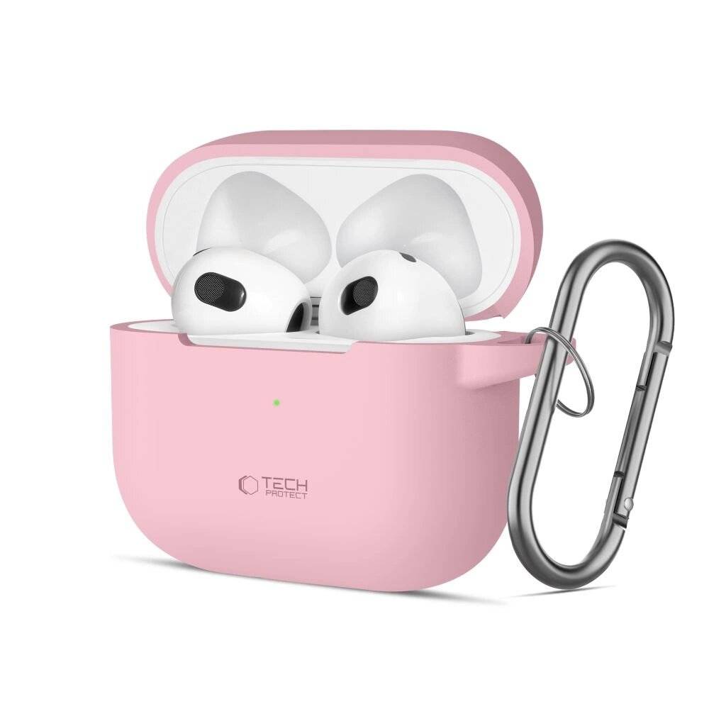 Tech-Protect Silikon-Hakenhülle Apple AirPods 3 – Pink