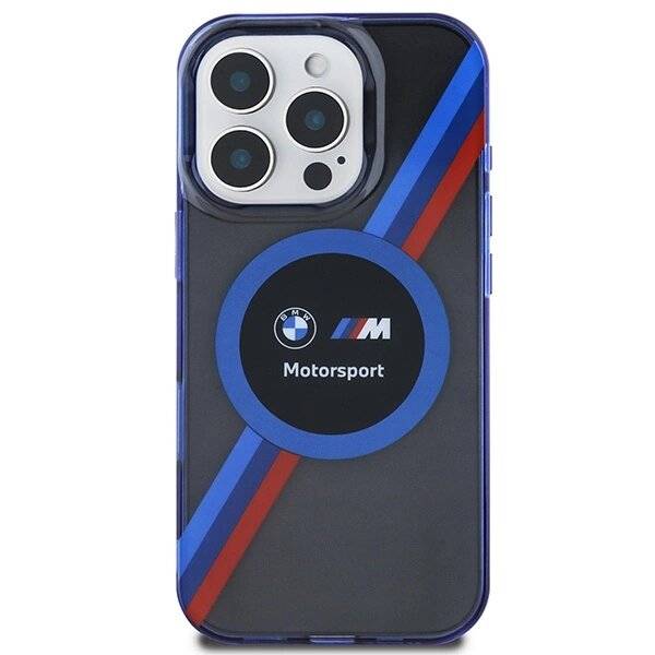BMW Motosport IML Circle MagSafe Hülle iPhone 16 Pro – Schwarz