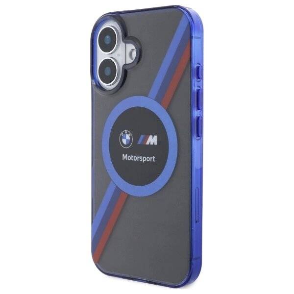 BMW Motosport IML Circle MagSafe Hülle iPhone 16 – Schwarz