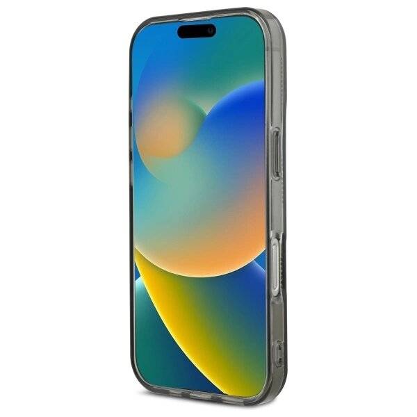 Karl Lagerfeld IML Head Galvanisierte Hülle iPhone 16 – Schwarz