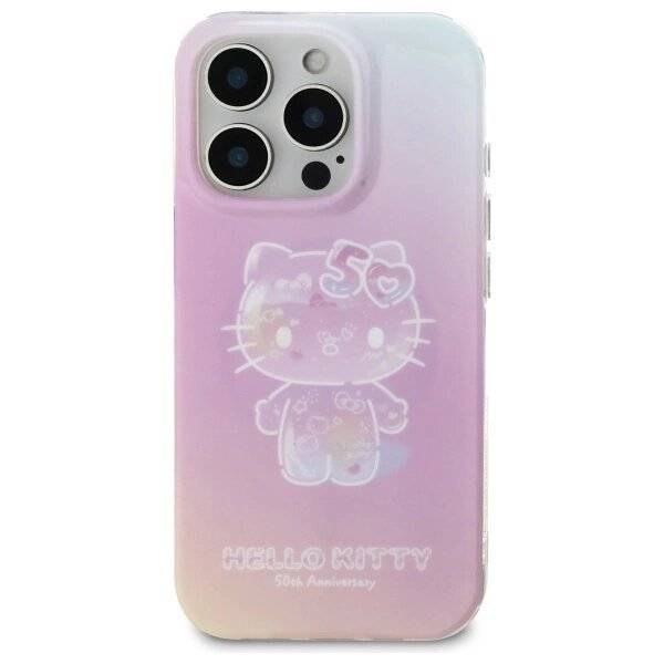 Hello Kitty IML 50th Anniversary Magsafe Hülle iPhone 16 Pro – Pink