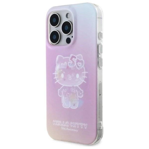 Hello Kitty IML 50th Anniversary Magsafe Hülle iPhone 16 Pro – Pink