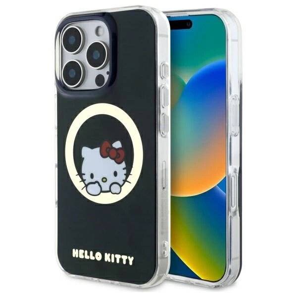 Hello Kitty IML Sweet Magsafe Hülle iPhone 16 Pro Max – Schwarz