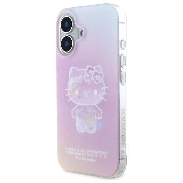 Hello Kitty IML 50th Anniversary Magsafe Hülle iPhone 16 – Rosa