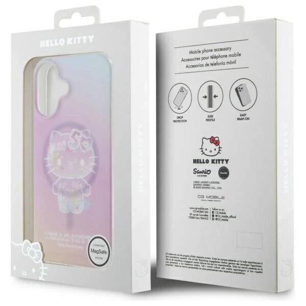 Hello Kitty IML 50th Anniversary Magsafe Hülle iPhone 16 – Rosa