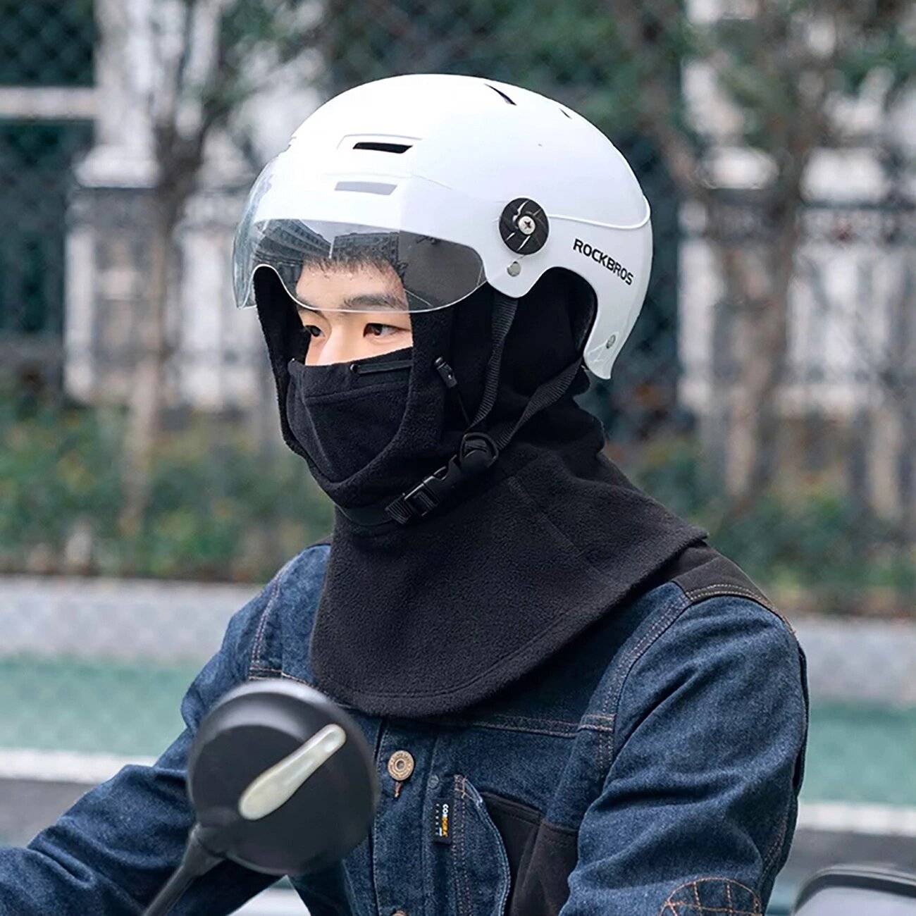 Rockbros YPP034 wind- wasserdichte Sport-Sturmhaube – Schwarz