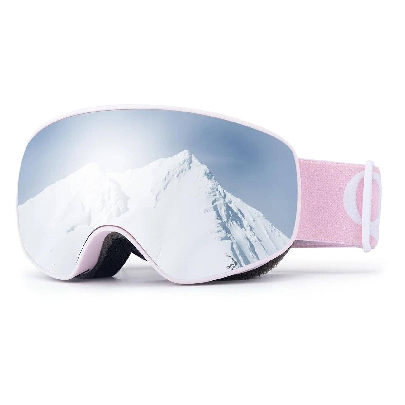Qunature Pink Kinder-Skibrille mittlere/große Kinderversion