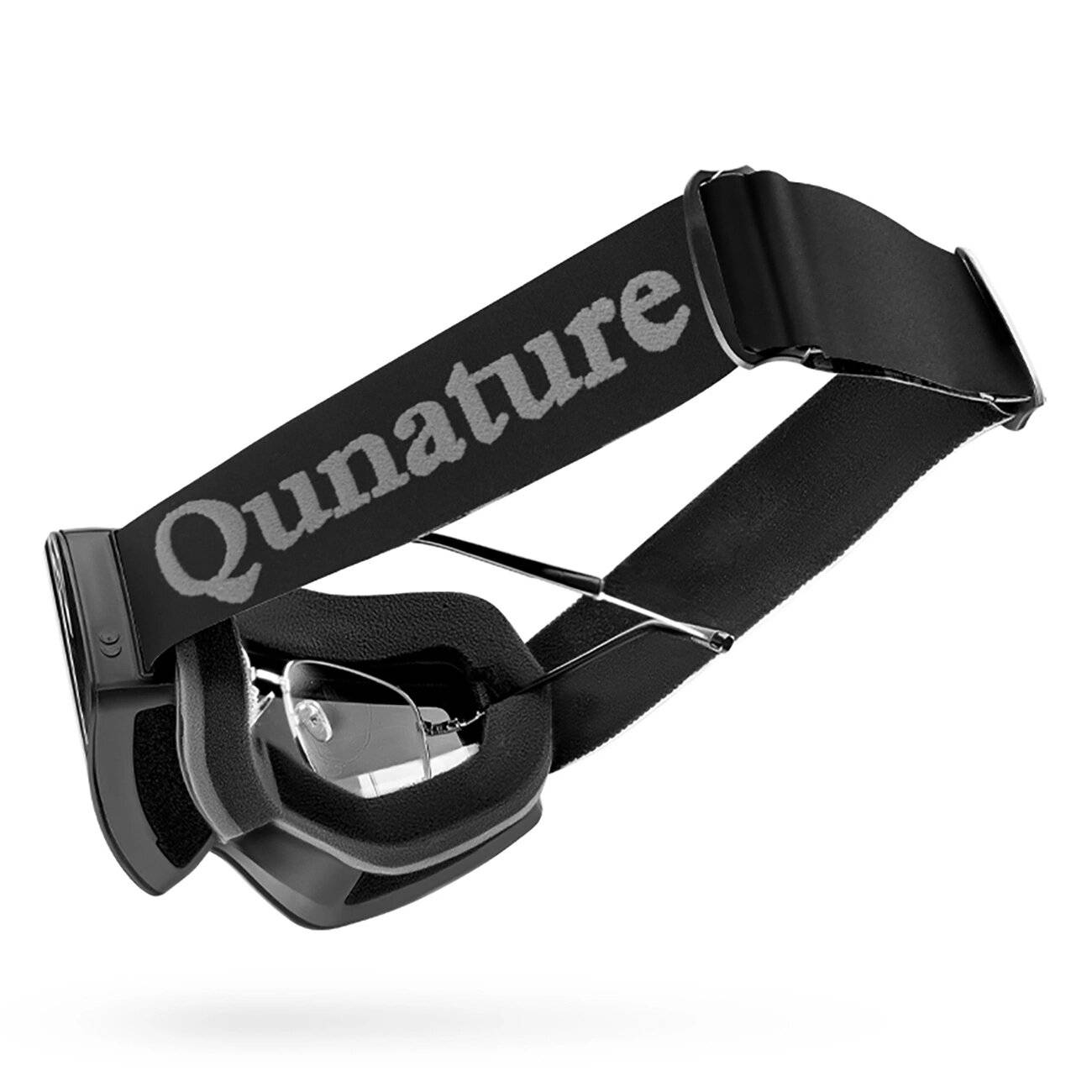 Qunature Black rahmenlose Skibrille –