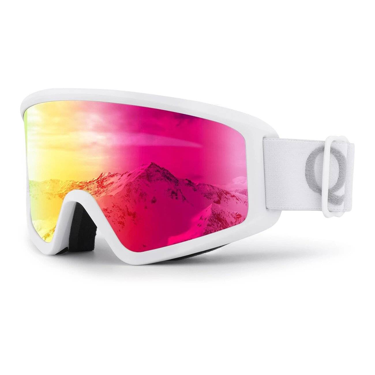 Qunature White Skibrille Erwachsene