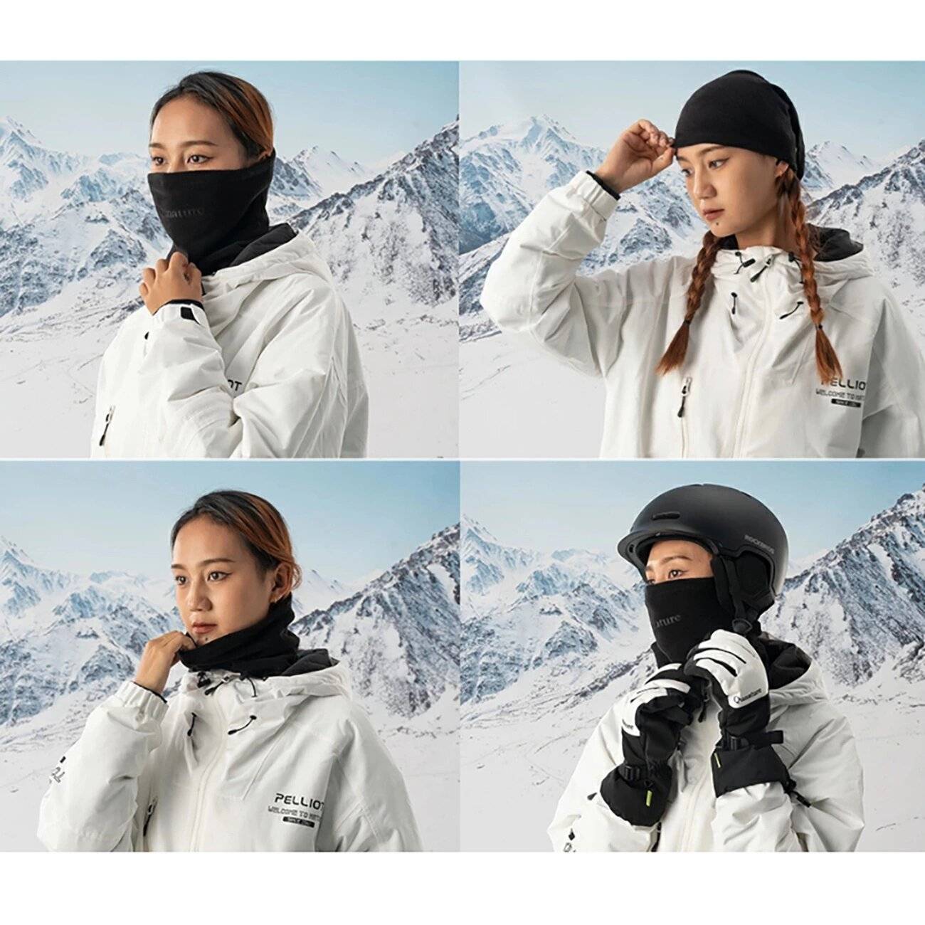 Qunature Oli Skischal Größe L - Schwarz