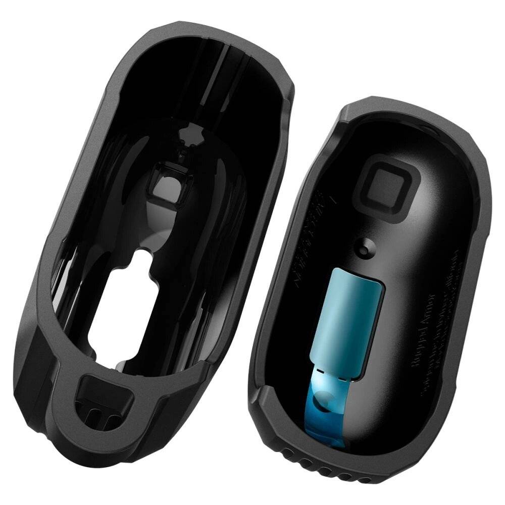 Spigen Rugged Armor Hülle AirPods 4 – Schwarz