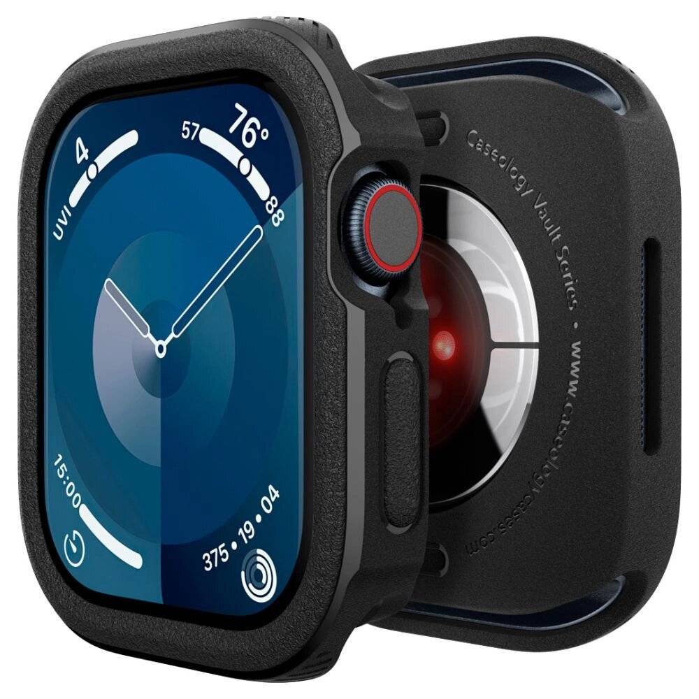 Caseology Vault Apple Watch 10 46 mm Gehäuse – Schwarz