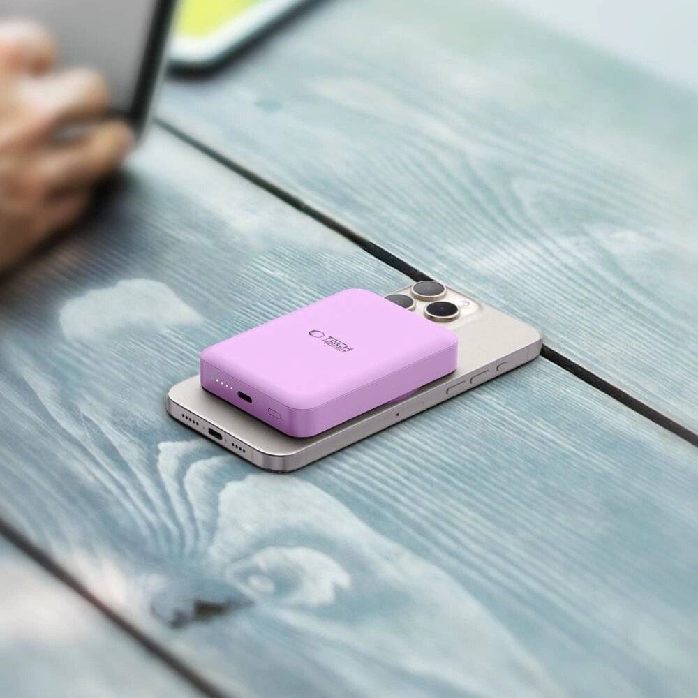 Tech-Protect LifeMag MagSafe PB11 10000 mAh Powerbank – Pink