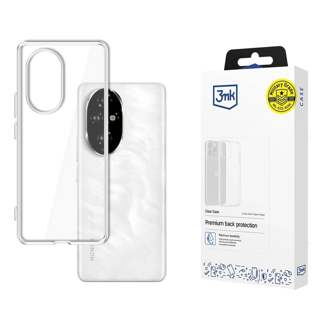 3mk Clear Case Honor 200 –