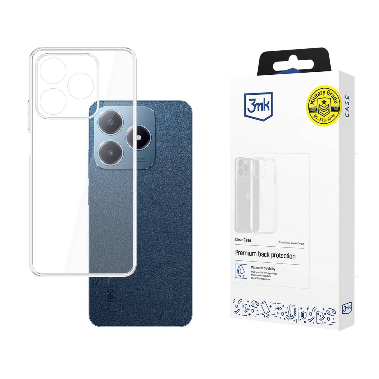 3mk Clear Case Realme C63 –