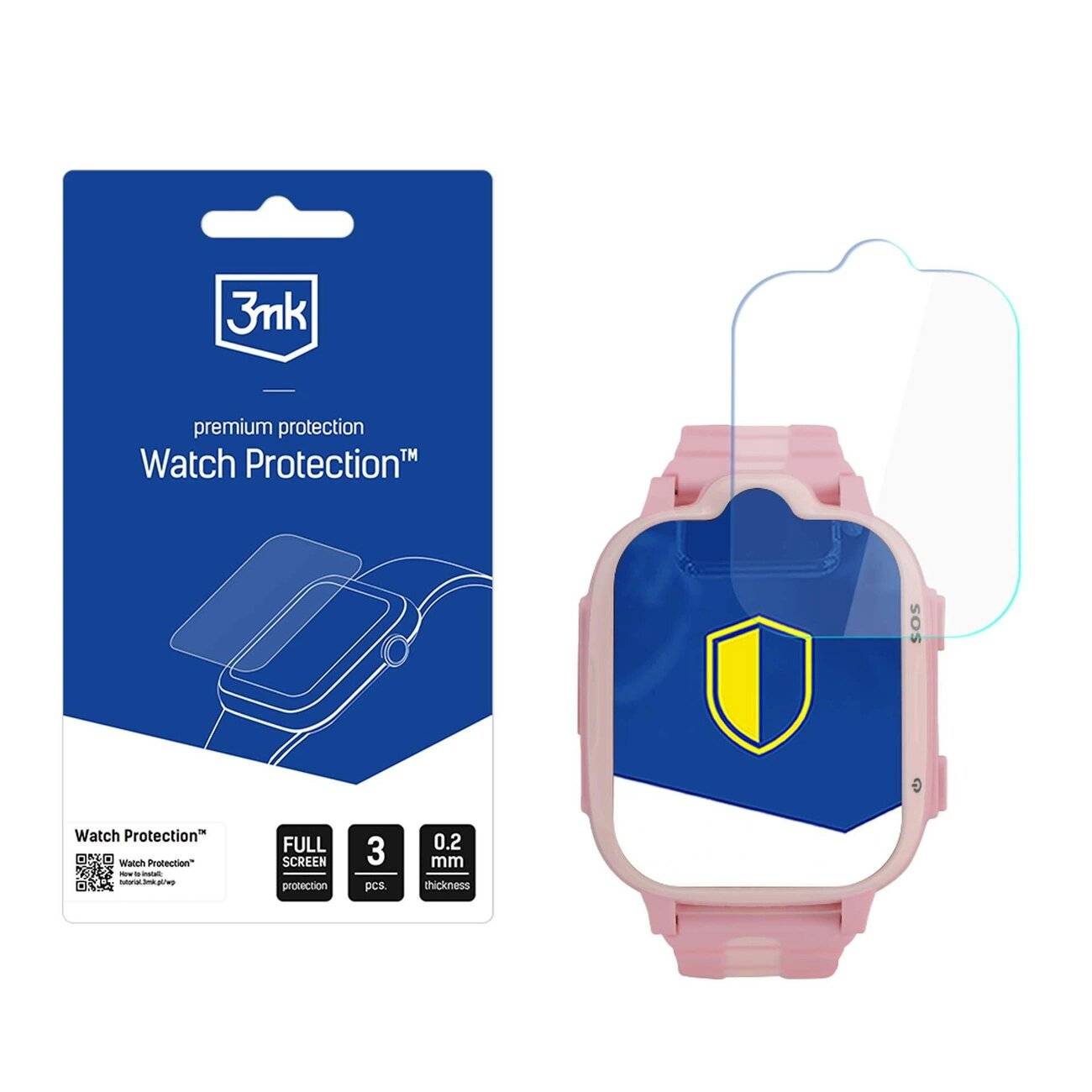Displayschutz Smartwatch 3mk Watch Protection ARC Garett Kids eSIM 4G