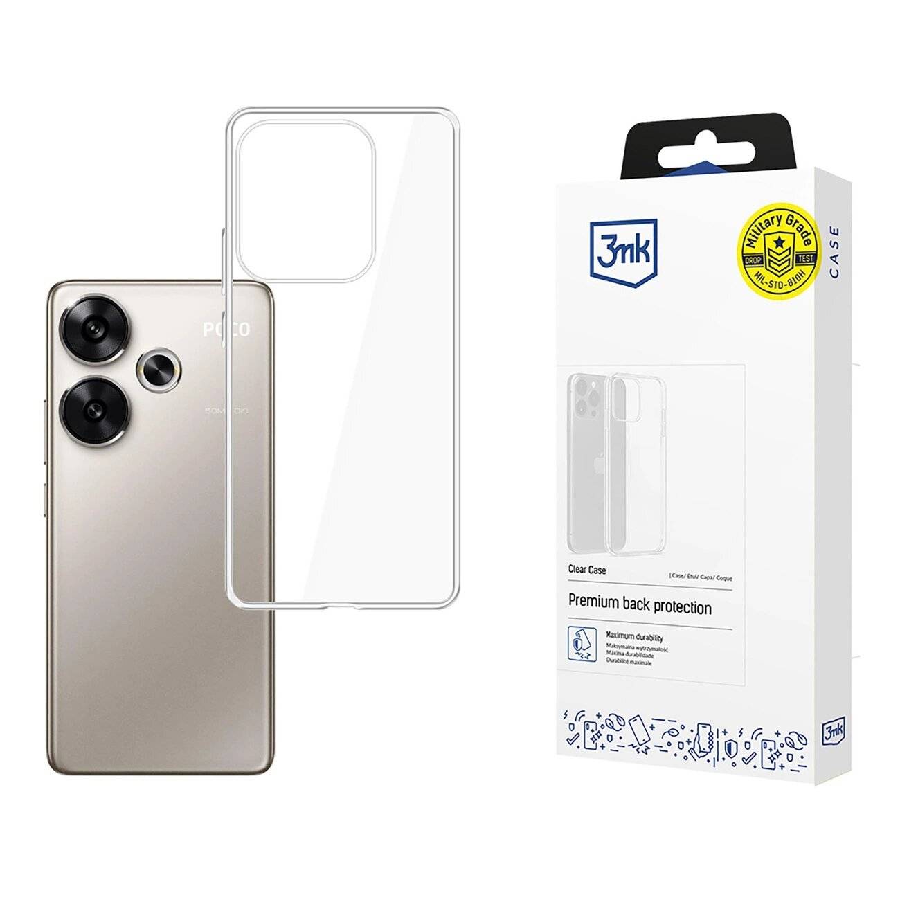 3mk Clear Case Xiaomi Poco F6