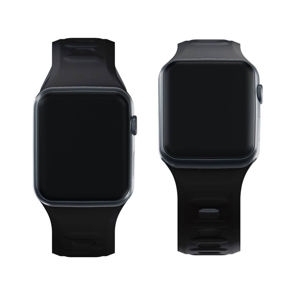 3mk Silikon- Watch Apple 38/40/41 mm – Schwarz