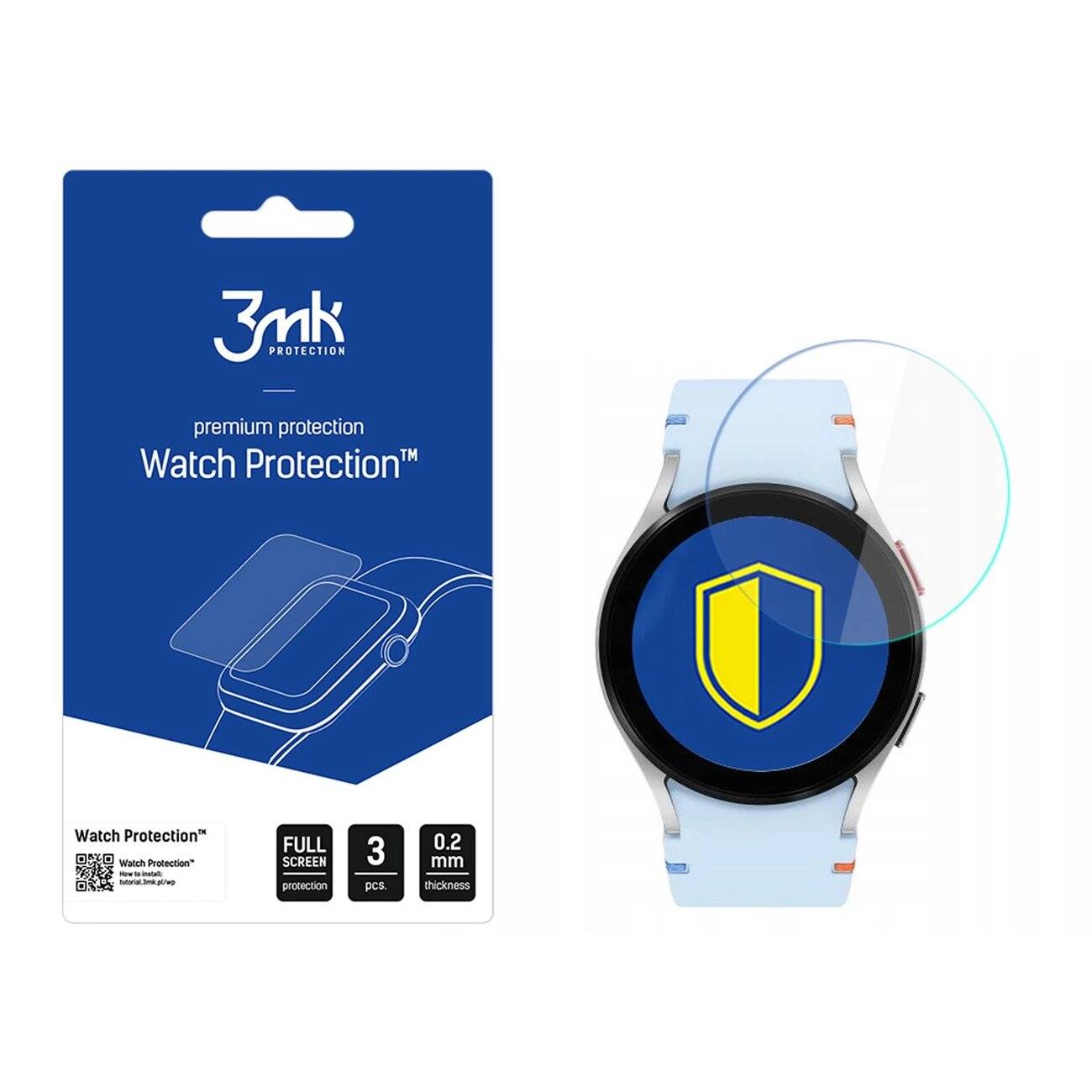 3mk Watch Protection FlexibleGlass Hybridglas Samsung Galaxy FE 40 mm