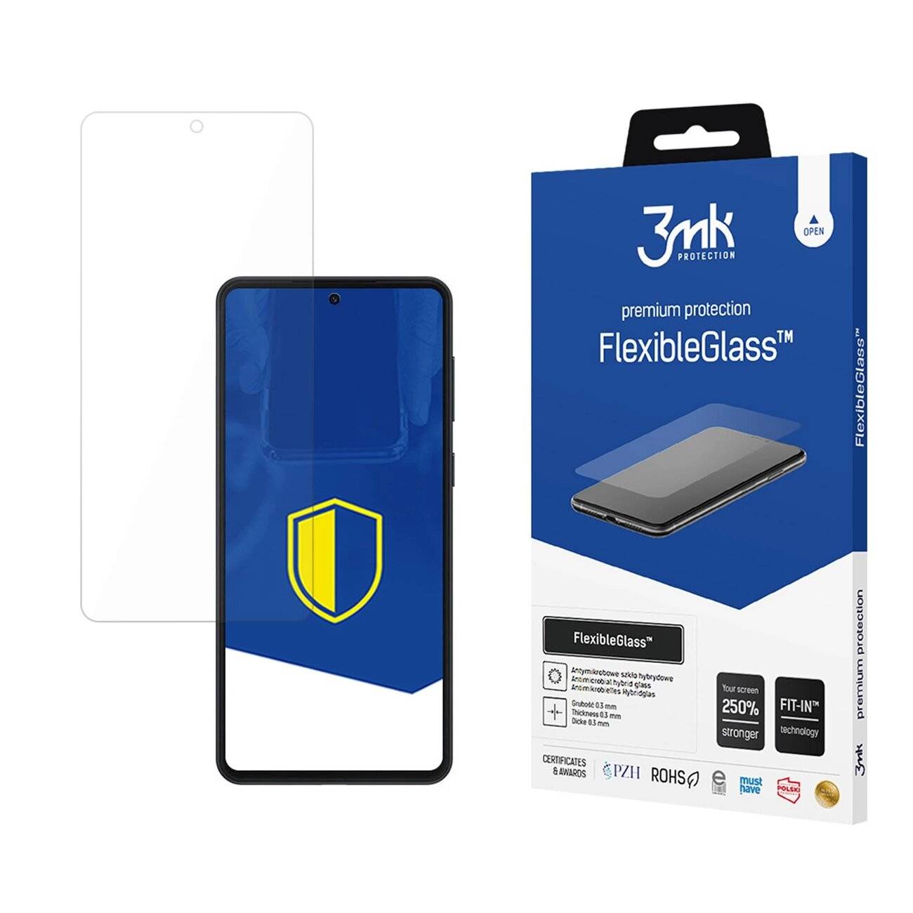 3mk FlexibleGlass gehärtetes Glas Samsung Galaxy M55
