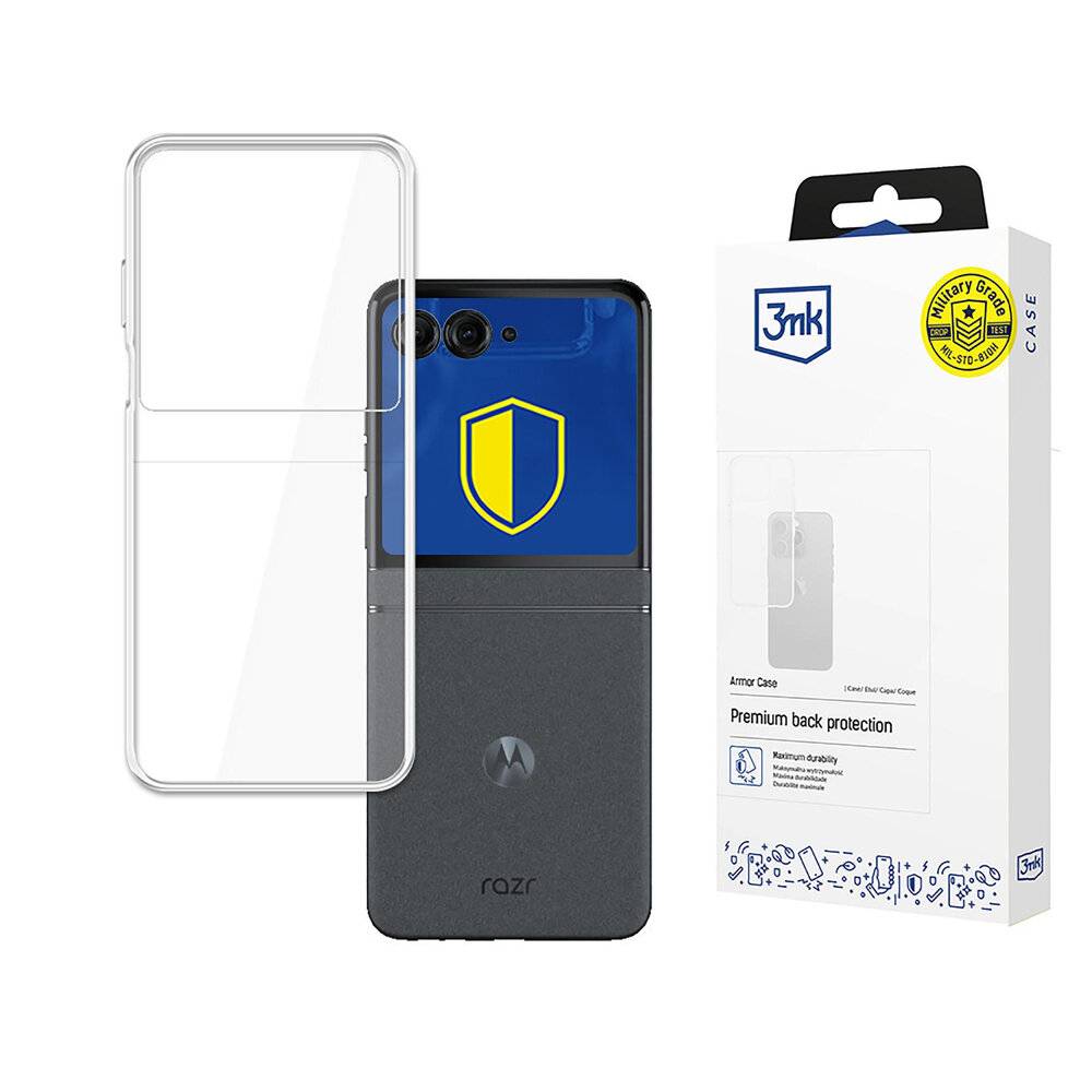 3mk Armor Case Motorola Razr 50 – transparent