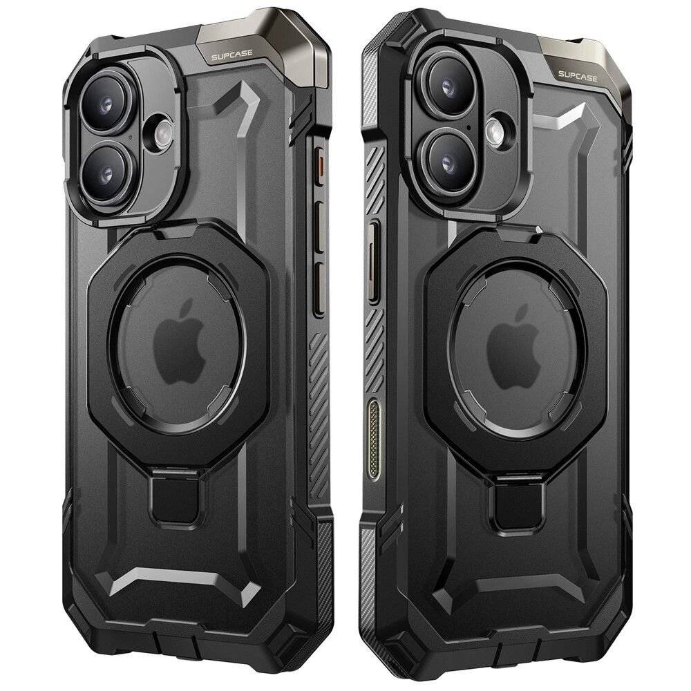 Supcase UB Grip Mag Hülle MagSafe iPhone 16 – schwarz