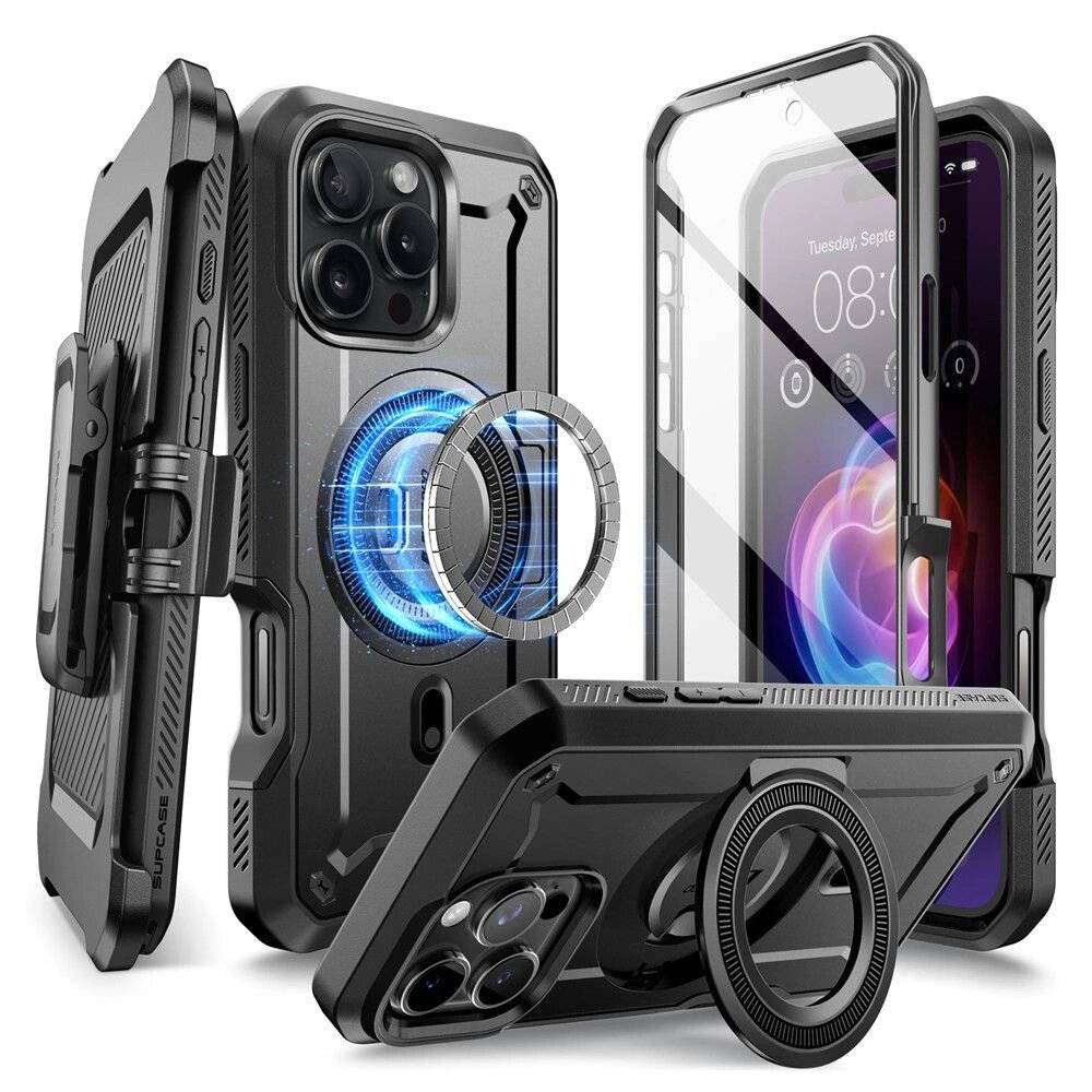 Supcase UB Pro Mag MagSafe Hülle iPhone 16 Max - schwarz