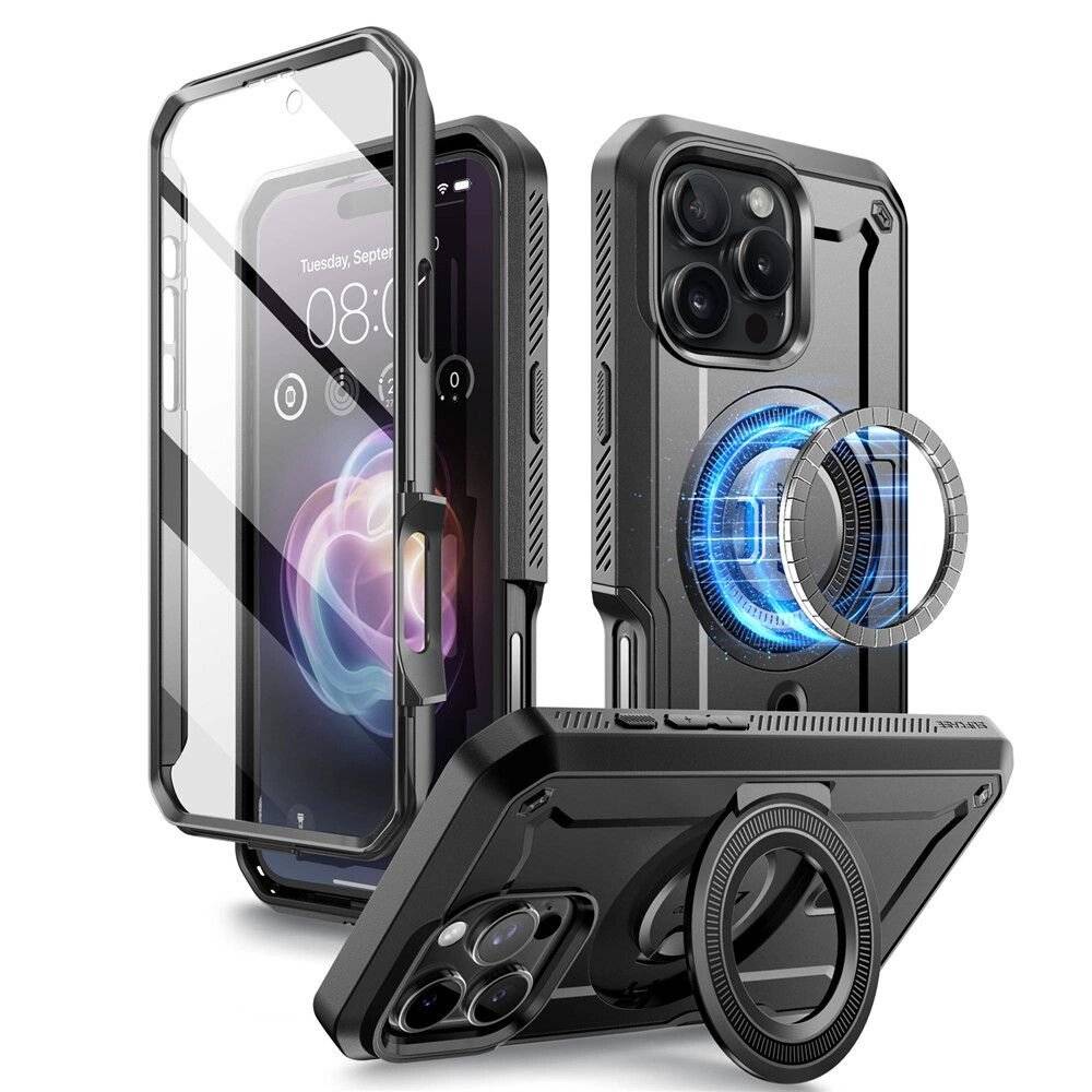 Supcase UB Pro Mag MagSafe Hülle iPhone 16 Max - schwarz