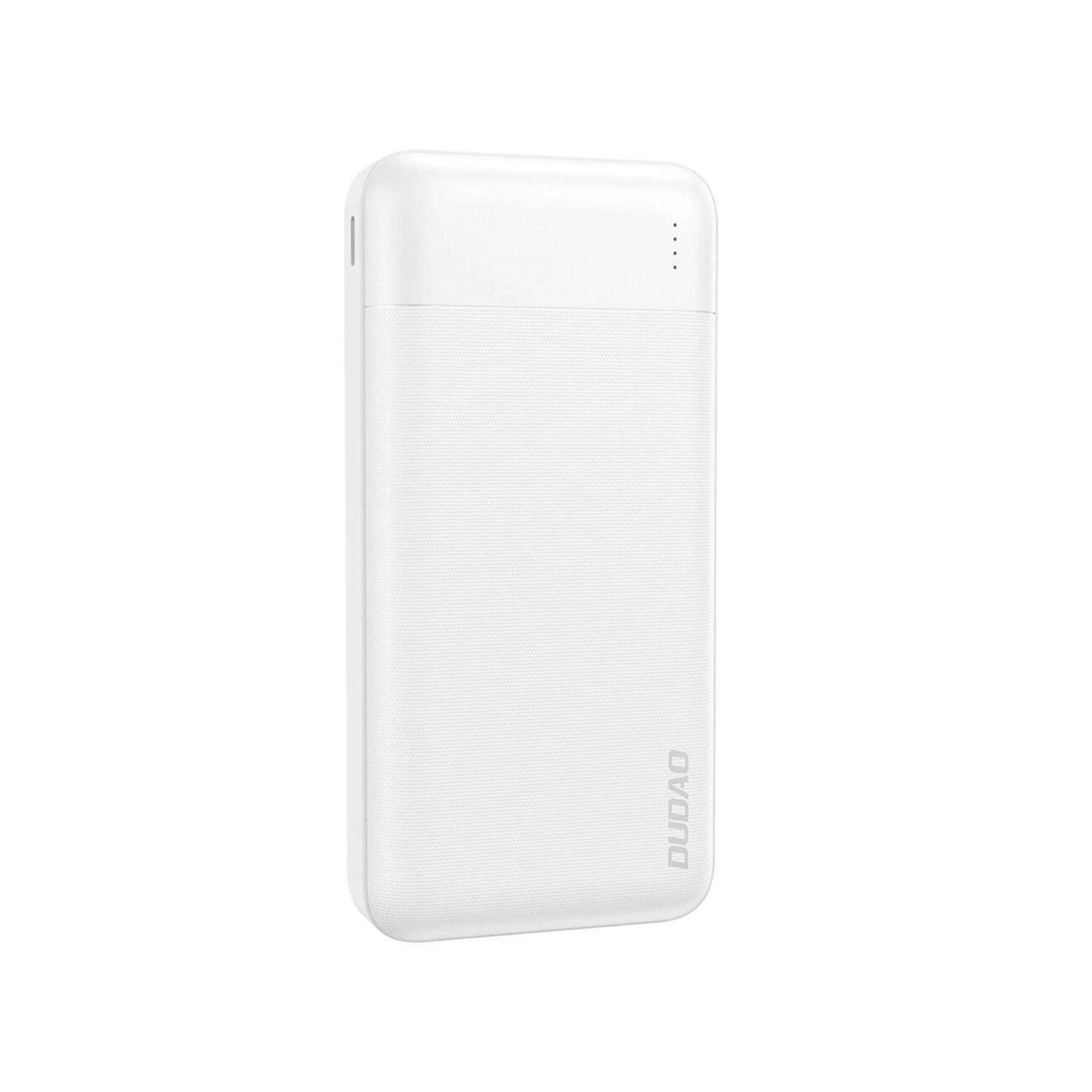 Powerbank Dudao K18-1W 10000 mAh USB-A / USB-C Micro USB - weiß