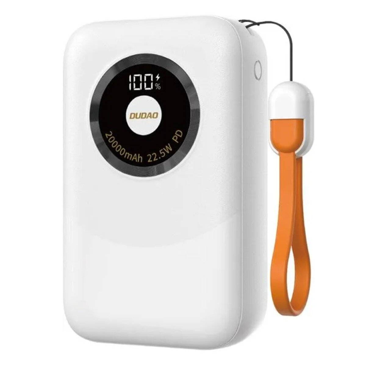 Dudao K21 Mini Powerbank 10000 mAh 22,5 W USB-A/USB-C – Beige