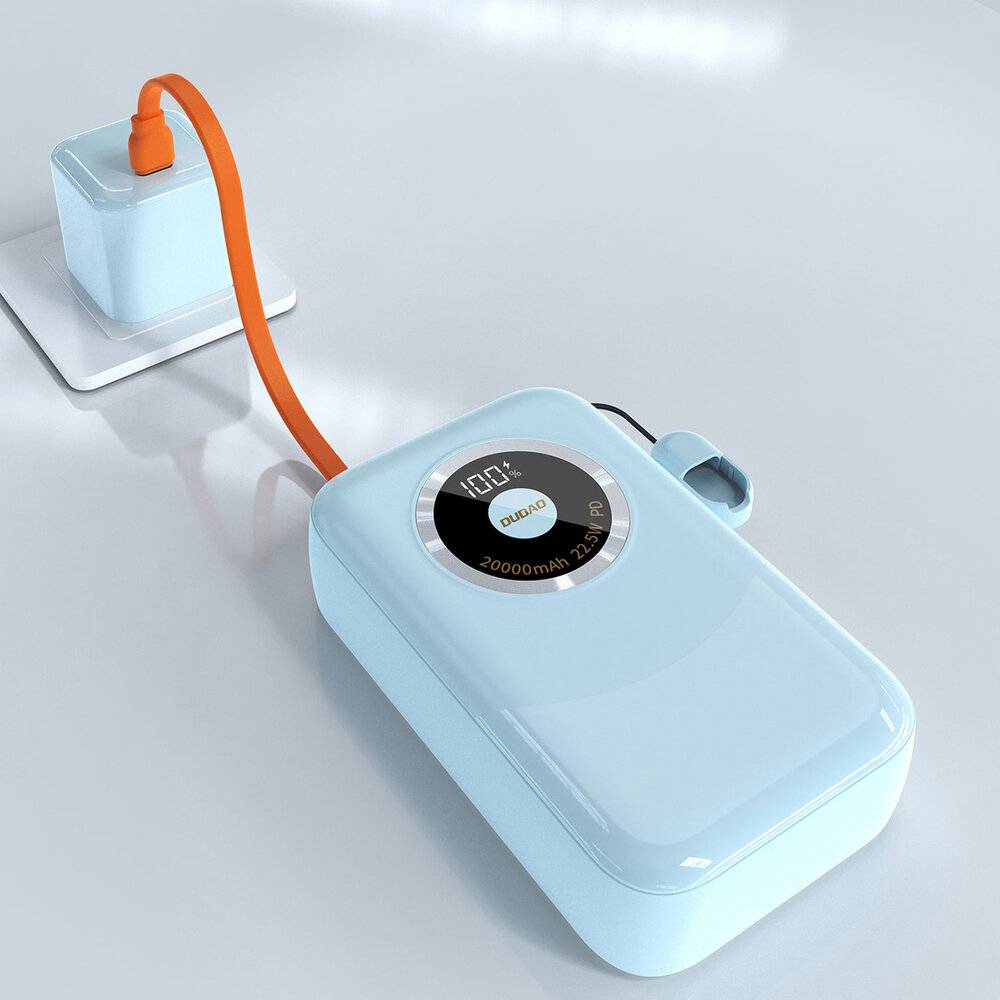 Powerbank Dudao K21Pro Mini 20000mAh 22.5W - blau