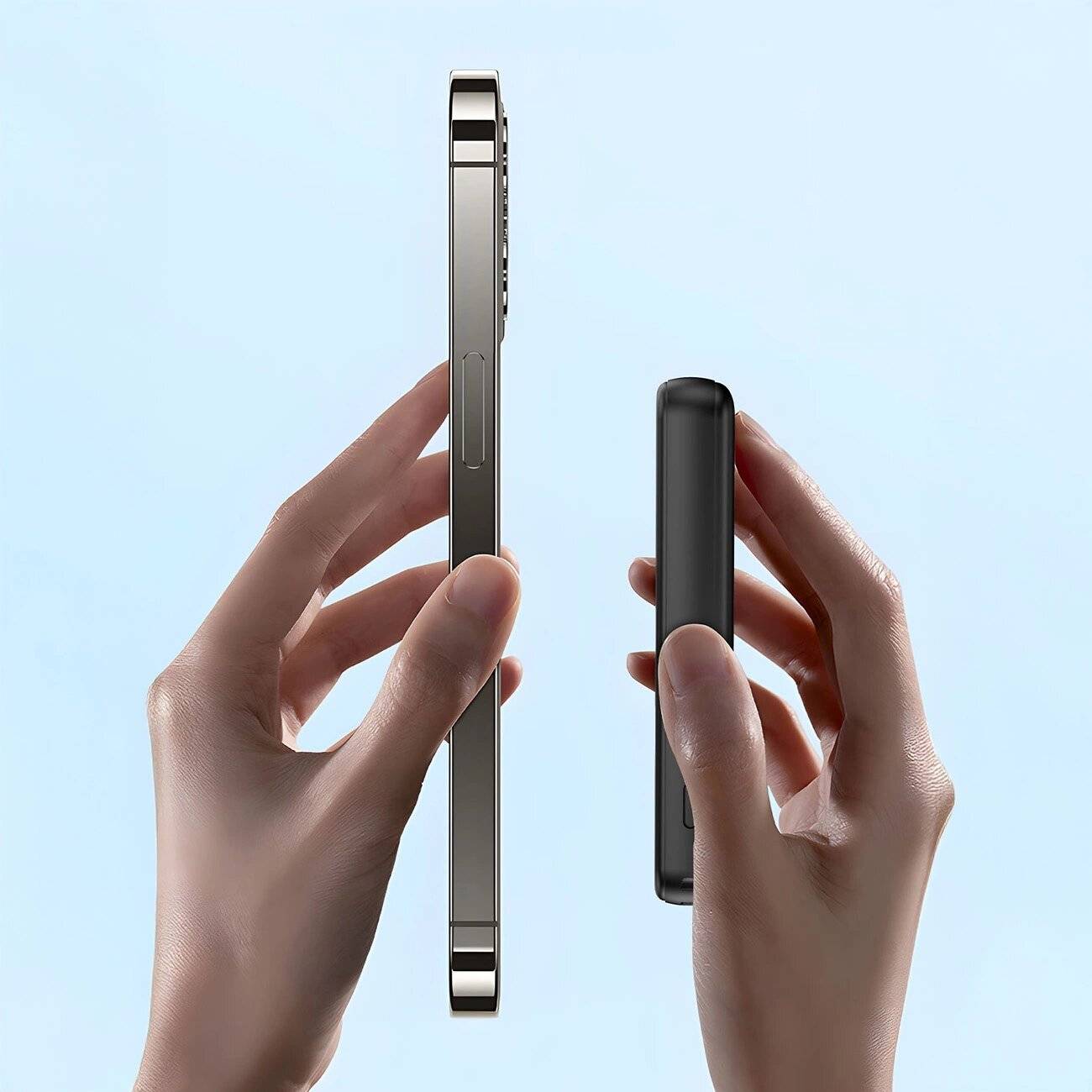 Powerbank Dudao K14S+ 10000mAh 20W USB-A / USB-C MagSafe Ständer - schwarz