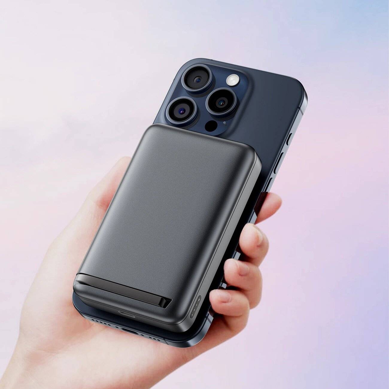 Acefast M11-10000 30W Qi2 Magnetische Powerbank MagSafe - Schwarz