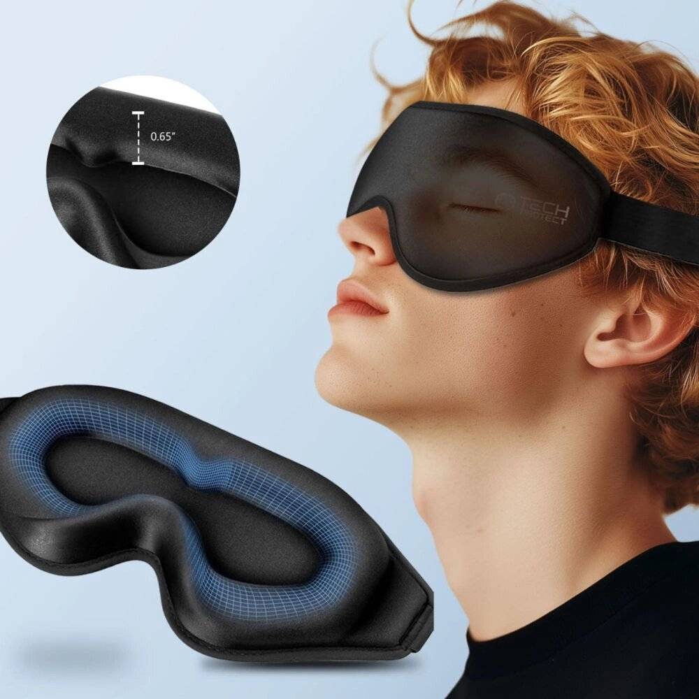 Tech-Protect Eyeshade Schlafmaske – Schwarz