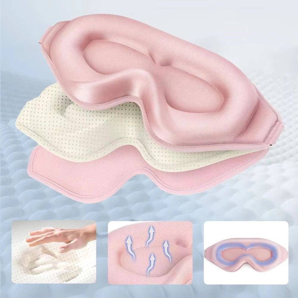 Tech-Protect Eyeshade Schlafmaske – rosa