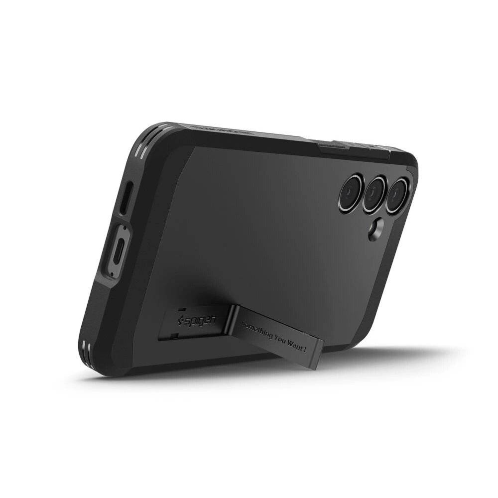 Spigen Tough Armor MagSafe Hülle Samsung Galaxy S24 FE – Schwarz