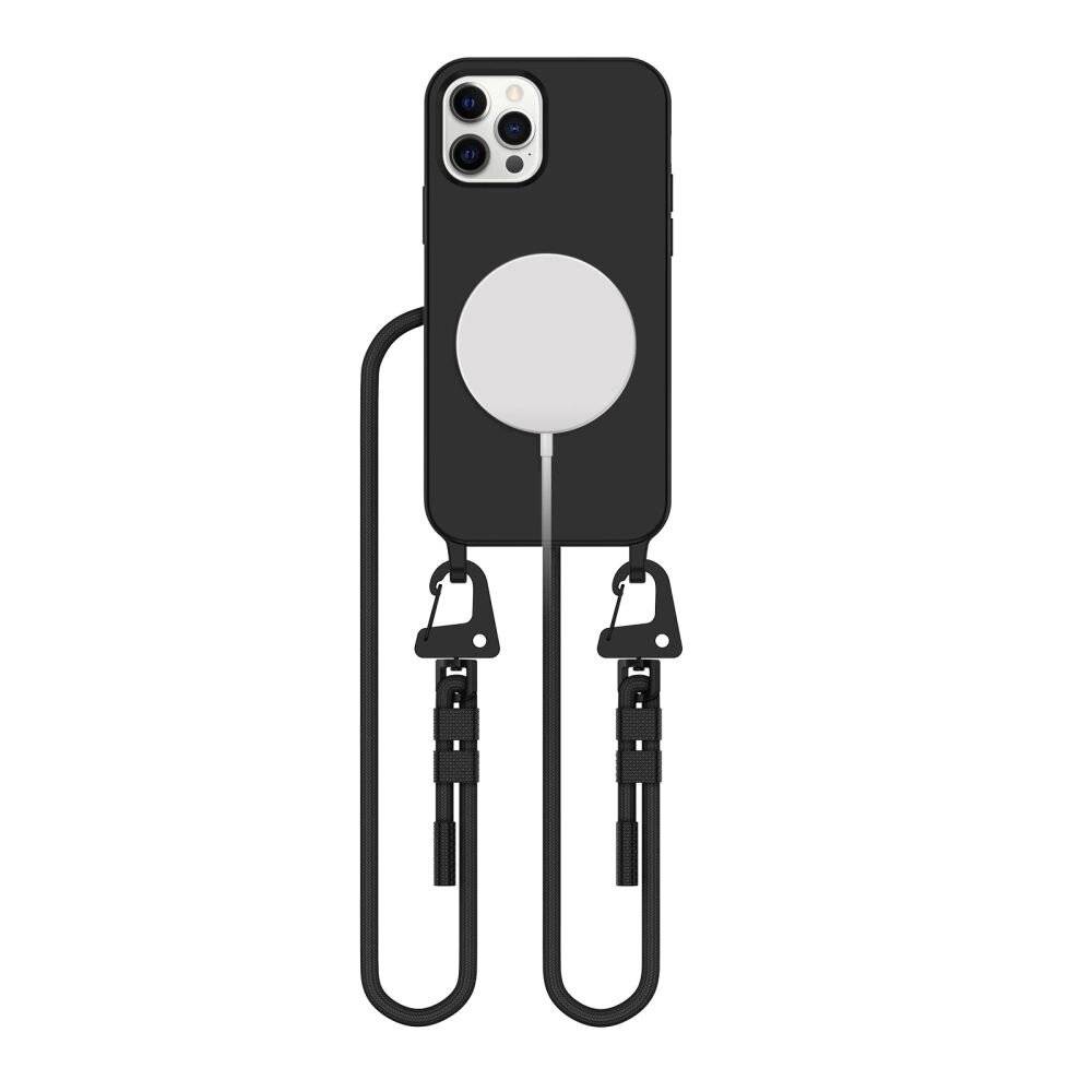 Tech-Protect MagNecklace MagSafe Hülle iPhone 12/12 Pro – Schwarz